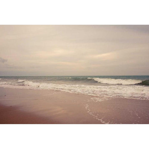 Ocean Afternoon II Black Modern Wood Framed Art Print with Double Matting by Bryant, Susan
