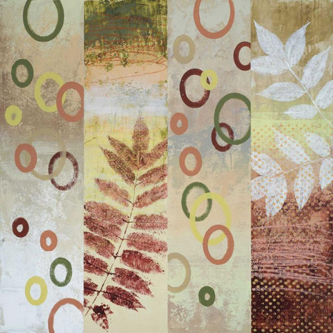 Natural Order II Black Ornate Wood Framed Art Print with Double Matting by Marcon, Michael