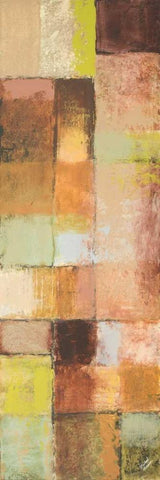 Autumn Mixtures III White Modern Wood Framed Art Print with Double Matting by Marcon, Michael