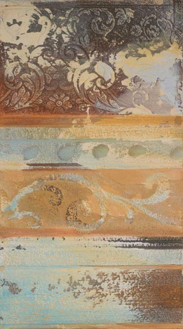 Antique Sophistication I Black Ornate Wood Framed Art Print with Double Matting by Pinto, Patricia