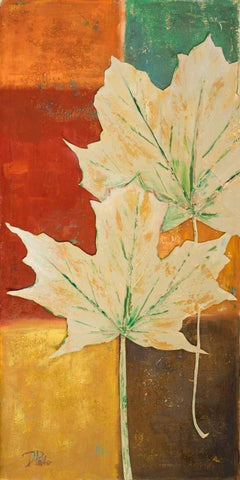 Fall in Love I White Modern Wood Framed Art Print with Double Matting by Pinto, Patricia