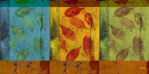 Organic Feast II White Modern Wood Framed Art Print with Double Matting by Pinto, Patricia