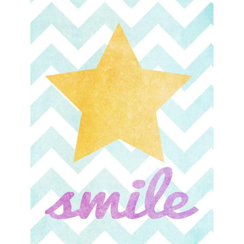 Stars and Hearts I White Modern Wood Framed Art Print by Studio, Sd Graphics