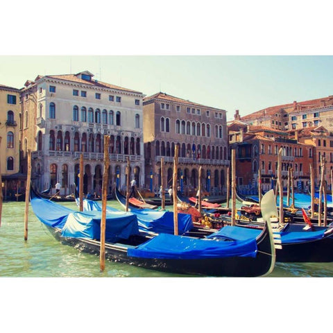Venice I Black Modern Wood Framed Art Print by Navas, Emily