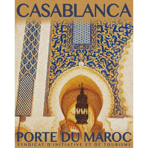 Destination Morocco I Gold Ornate Wood Framed Art Print with Double Matting by Navas, Emily