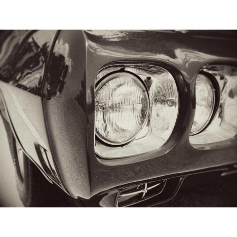 Night Rider I White Modern Wood Framed Art Print by Bryant, Susan