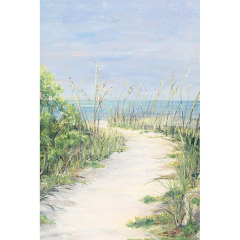 Paradise Path Gold Ornate Wood Framed Art Print with Double Matting by DeRice, Julie