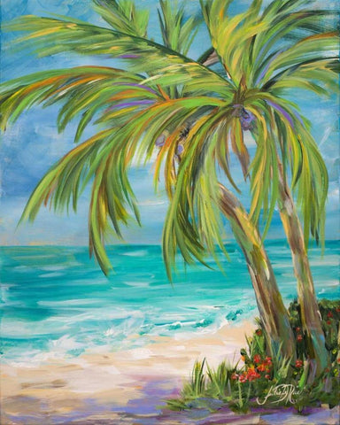 Away From it All I White Modern Wood Framed Art Print with Double Matting by DeRice, Julie