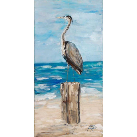 Among the Water I White Modern Wood Framed Art Print by DeRice, Julie