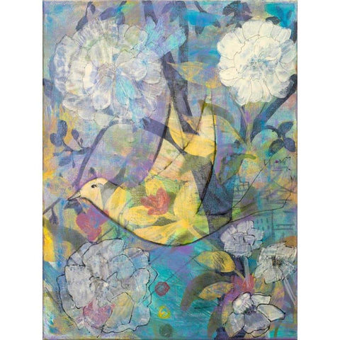 No Limits Black Modern Wood Framed Art Print with Double Matting by Maria, Robin