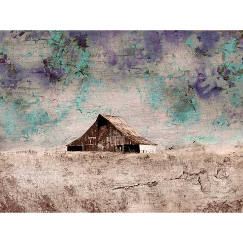January Black Modern Wood Framed Art Print with Double Matting by Mabat, Ynon