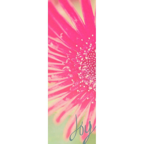 Joy Flower White Modern Wood Framed Art Print by Bryant, Susan