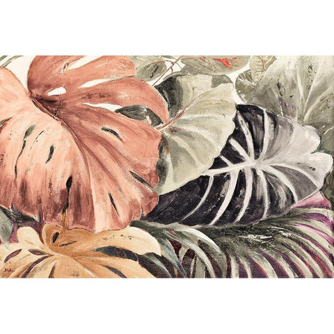 Neutral Mystic Garden I Gold Ornate Wood Framed Art Print with Double Matting by Pinto, Patricia