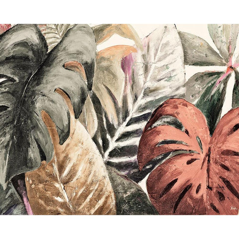 Neutral Mystic Garden II Black Modern Wood Framed Art Print by Pinto, Patricia