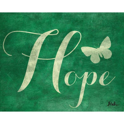 Hope and Dream I Black Modern Wood Framed Art Print by Pinto, Patricia