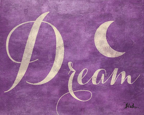 Hope and Dream II White Modern Wood Framed Art Print with Double Matting by Pinto, Patricia