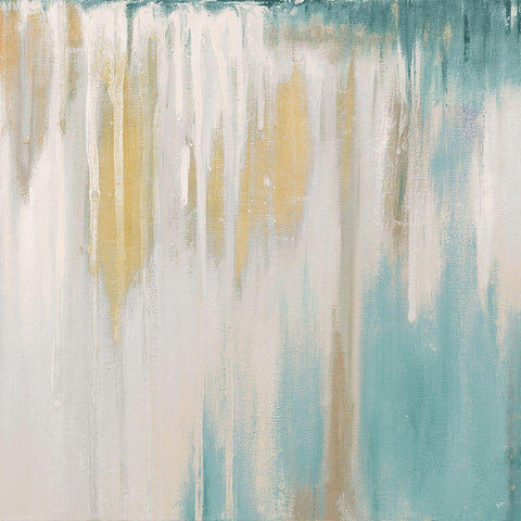 Bright Paysage I Black Modern Wood Framed Art Print with Double Matting by Pinto, Patricia