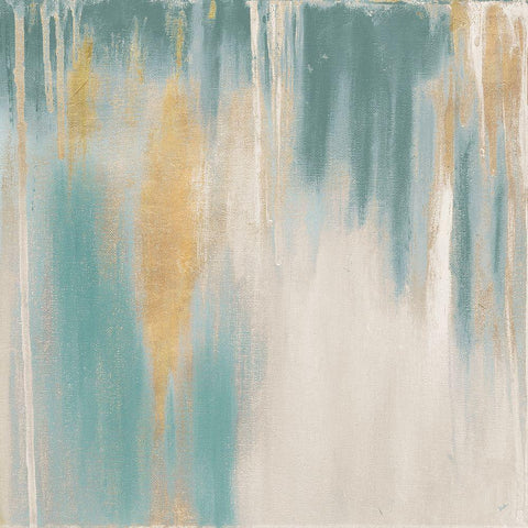 Bright Paysage II Black Modern Wood Framed Art Print with Double Matting by Pinto, Patricia