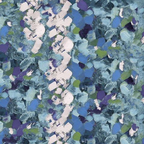 Square Of Life Black Ornate Wood Framed Art Print with Double Matting by Loreth, Lanie