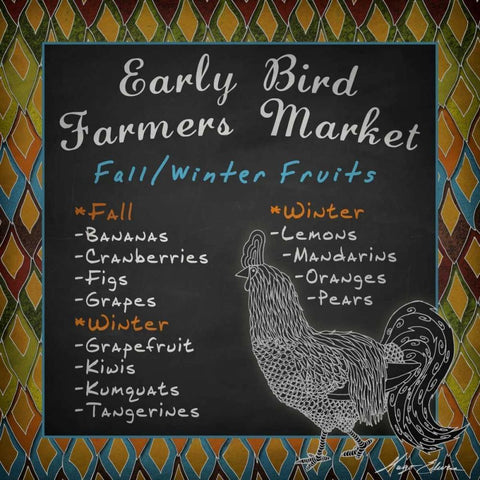 Early Bird I White Modern Wood Framed Art Print by Edwins, Hugo