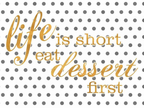 Life I Black Ornate Wood Framed Art Print with Double Matting by SD Graphics Studio