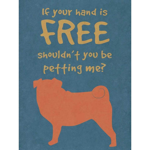 Deoge Says III Gold Ornate Wood Framed Art Print with Double Matting by Studio, Sd Graphics