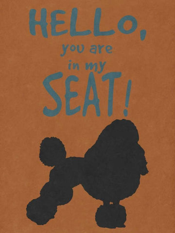 Deoge Says I Black Ornate Wood Framed Art Print with Double Matting by Studio, Sd Graphics