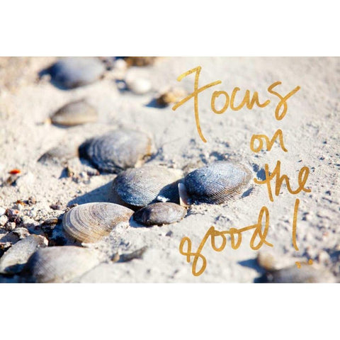 Focus on the Good Black Modern Wood Framed Art Print by Bryant, Susan