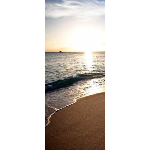 Bimini Beach Gold Ornate Wood Framed Art Print with Double Matting by Bryant, Susan