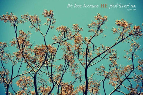 We Love Black Ornate Wood Framed Art Print with Double Matting by Peck, Gail