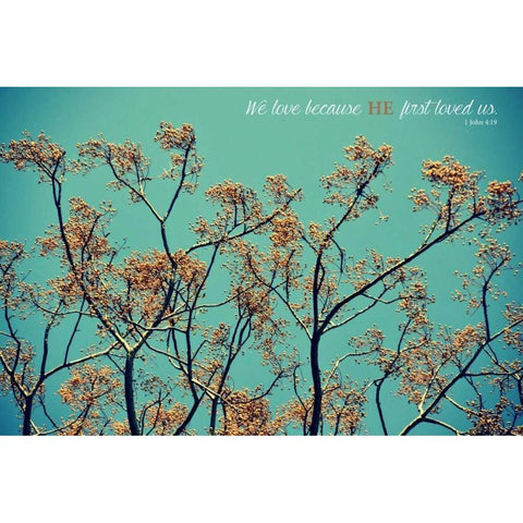 We Love White Modern Wood Framed Art Print by Peck, Gail