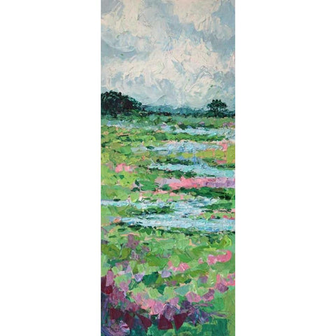 Marsh Romance I Black Modern Wood Framed Art Print with Double Matting by Coolick, Ann Marie