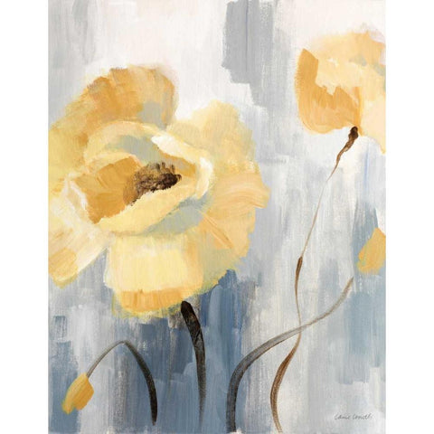 Blossom Beguile II Black Modern Wood Framed Art Print by Loreth, Lanie