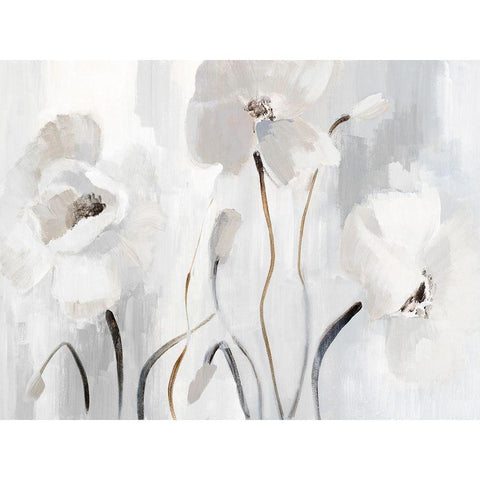 Elegant Blossom Beguile White Modern Wood Framed Art Print by Loreth, Lanie