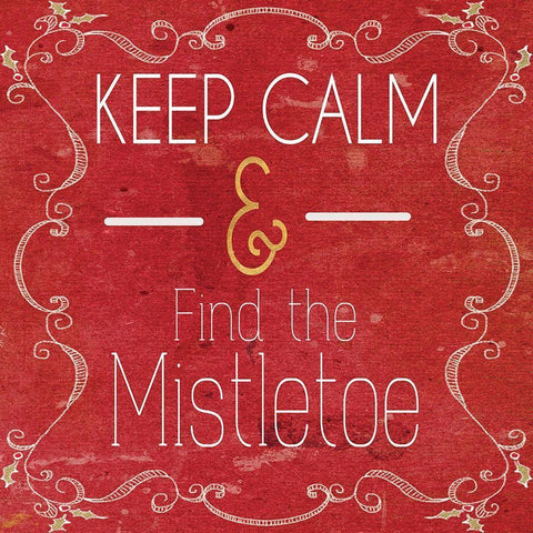 Red Hot Christmas II Black Modern Wood Framed Art Print by Metz, Andi