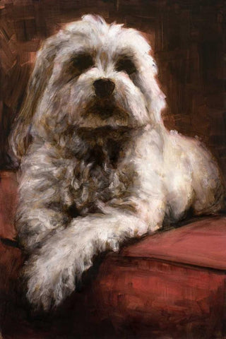 This is my Seat Black Ornate Wood Framed Art Print with Double Matting by Johnson, Walt