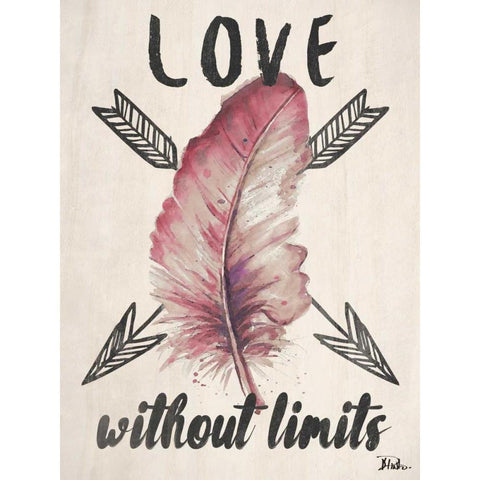 Fearless Limits II Gold Ornate Wood Framed Art Print with Double Matting by Pinto, Patricia