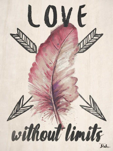 Fearless Limits II Black Ornate Wood Framed Art Print with Double Matting by Pinto, Patricia