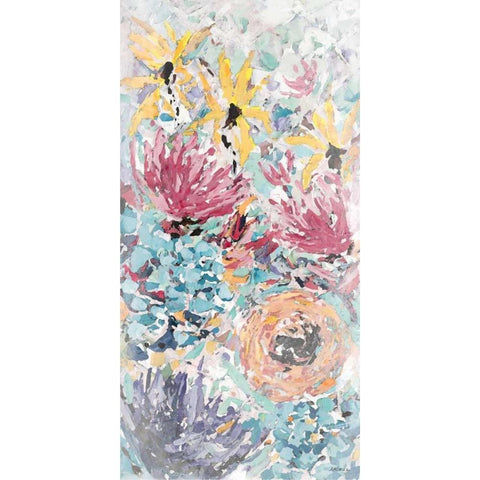 Internodes Watercolor Black Modern Wood Framed Art Print by Coolick, Ann Marie