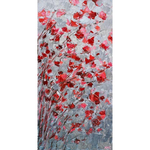 Sakura Tree II White Modern Wood Framed Art Print by Coolick, Ann Marie