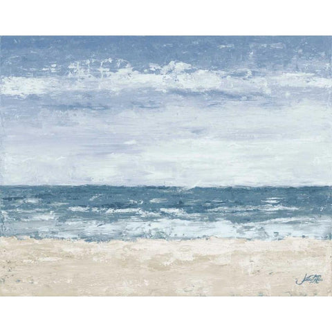 Oceans in the Mind Black Modern Wood Framed Art Print by DeRice, Julie