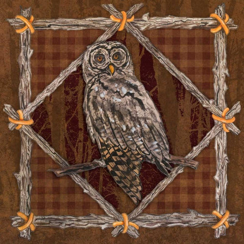 Elements of Nature I Black Modern Wood Framed Art Print with Double Matting by Baliko, Linda