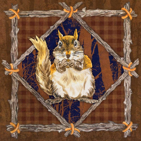 Elements of Nature II Black Ornate Wood Framed Art Print with Double Matting by Baliko, Linda