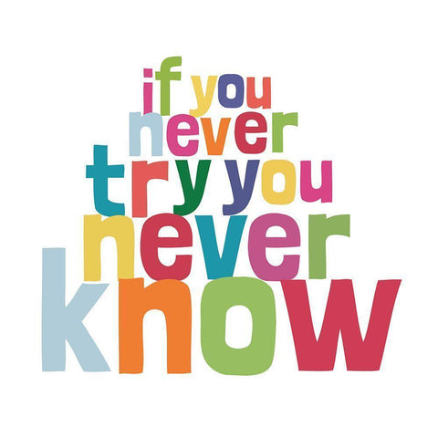 Happy Words III Black Modern Wood Framed Art Print by SD Graphics Studio