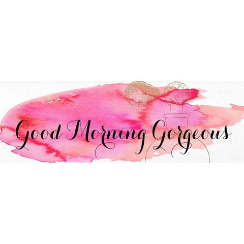 Beautiful and Gorgeous II Gold Ornate Wood Framed Art Print with Double Matting by SD Graphics Studio