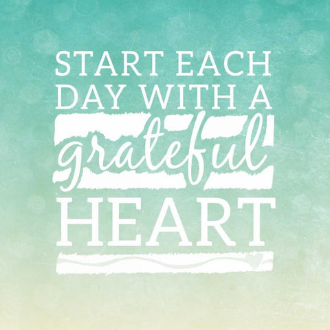 Grateful and Kind I Black Modern Wood Framed Art Print with Double Matting by SD Graphics Studio