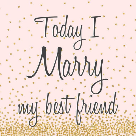 Marry Hearts II Black Ornate Wood Framed Art Print with Double Matting by Studio, Sd Graphics