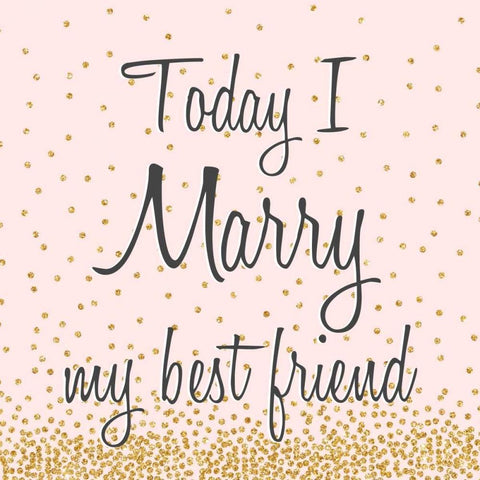 Marry Hearts II White Modern Wood Framed Art Print by Studio, Sd Graphics