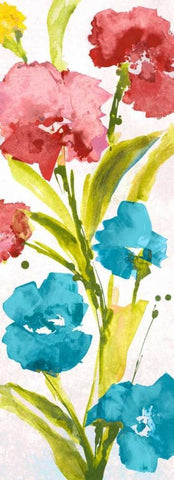 Povat Multicolor I Black Ornate Wood Framed Art Print with Double Matting by Loreth, Lanie