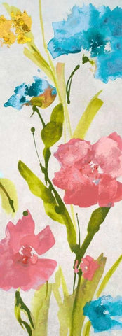 Povat Multicolor II Black Ornate Wood Framed Art Print with Double Matting by Loreth, Lanie